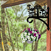 Iron Hanging Plant Hanger Bracket HJEW-WH0095-006-4