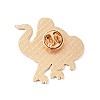 Dinosaur Enamel Pin JEWB-J005-04B-KCG-2