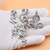 12Pcs Tibetan Style Alloy Pendants PW-WGE54F8-01-4