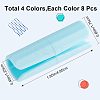 Gorgecraft 32Pcs 4 Colors ABS Plastic Bed Sheet Grippers AJEW-GF0007-28-2