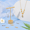 8Pcs 2 Colors Rack Plating Brass Micro Pave Cubic Zirconia Pendants KK-BC0011-95-5