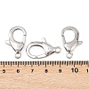 Tarnish Resistant 304 Stainless Steel Lobster Claw Clasps STAS-AB25-5