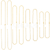 12Pcs 4 Styles 304 Stainless Steel Cable Chain Necklace Making STAS-SC0010-23G-1