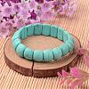 Synthetical Turquoise Bracelet B306-7-2