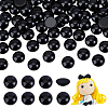 Acrylic Half Round Beads OACR-PH0004-63A-1
