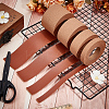 2M PVC Imitation Leather Ribbons SRIB-WH0011-125B-03-4