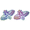 Ion Plating(IP) 201 Stainless Steel Filigree Pendants X-STAS-S118-024-1