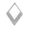 Non-Tarnish 304 Stainless Steel Pendants X-STAS-K257-29P-1
