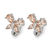 Brass Hoop Earrings EJEW-R016-10P-01-4