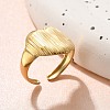 304 Stainless Steel Open Cuff Rings for Women LS-STAS-Z108-05G-05-3