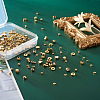  Jewelry 200Pcs 10 Style Brass Beads KK-PJ0001-24-6