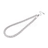 9MM 304 Stainless Steel Braided Herringbone Chain Necklaces NJEW-N058-18P-1