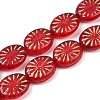 Czech Pressed Glass Beads GLAA-I061-24-1