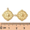 304 Stainless Steel Pendants STAS-Q252-11G-3