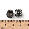Rack Plating Brass Micro Pave Cubic Zirconia European Beads KK-Q795-03B-3