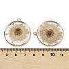 Transparent Clear Epoxy Resin Pendants RESI-XCP0002-33-3