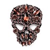 Skull Cloth Sew on Appliques DIY-WH0308-269C-1