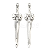 Tibetan Style Alloy Big Pendants FIND-G078-32B-AS-1