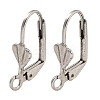 Non-Tarnish 304 Stainless Steel Leverback Earring Findings STAS-P360-02A-P-1