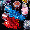 10 Boxs 10 Colors Nail Art Flash Powder and Sequins MRMJ-TA0001-30-7