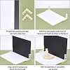 Plastic Corner Vertical Buckle AJEW-WH0252-45-5
