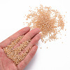 12/0 Imitation Jade Glass Seed Beads SEED-S049-A-015-5