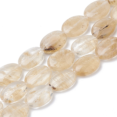Coffee Watermelon Stone Glass Beads Strands G-S292-35-1