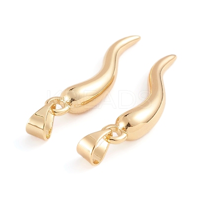 Brass Pendants X-KK-G393-01G-1