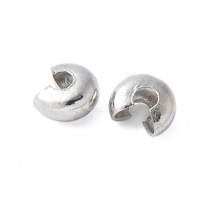 Iron Crimp Beads Covers IFIN-H030-N-1