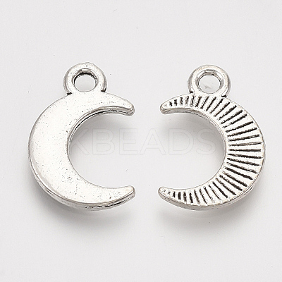 Tibetan Style Alloy Pendants TIBE-S318-018AS-RS-1