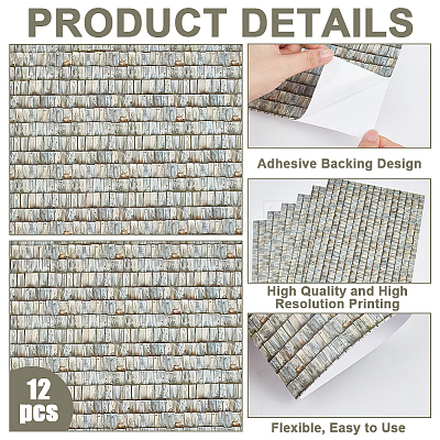 Paper Wallpaper Mini Model DIY-WH0899-891E-1