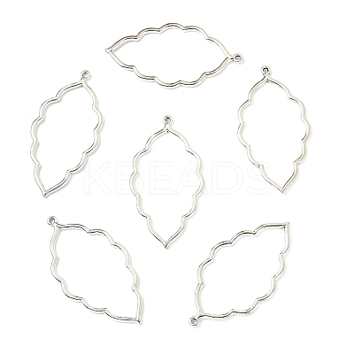 20Pcs Tibetan Style Alloy Open Back Bezel Big Pendants FIND-YW0010-01-1
