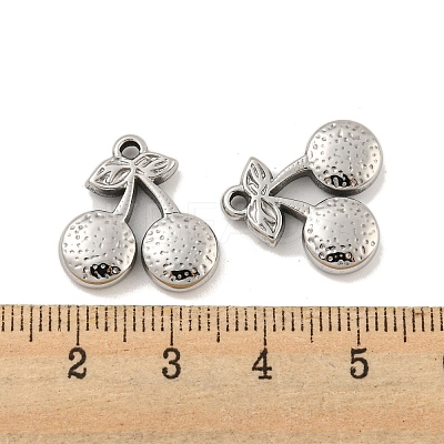 Non-Tarnish 304 Stainless Steel Pendants STAS-P356-09P-1