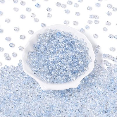 Transparent Glass Seed Beads SEED-N014-01A-05-1
