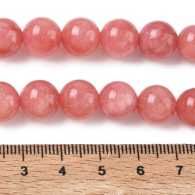 Dyed Natural Malaysia Jade Beads Strands G-G021-02C-22-1