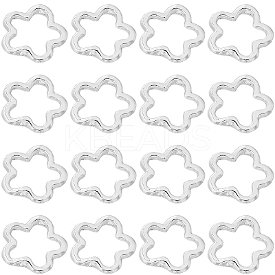 70Pcs Long-Lasting Plated Alloy Bead Frame FIND-SC0012-16-1