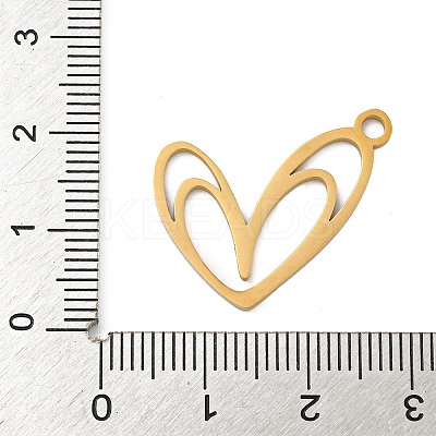 Ion Plating(IP) 304 Stainless Steel Pendants STAS-B056-12G-1