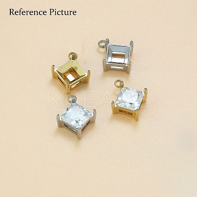 304 Stainless Steel Rhinestone Claw Settings LS-STAS-U042-03B-P-1