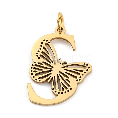 Ion Plating(IP) 201 Stainless Steel Pendants STAS-N103-184G-S-1