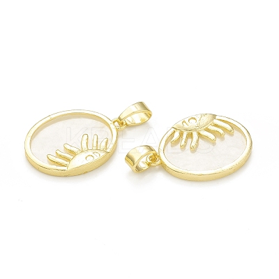 Plastic Pendants KK-C011-28G-1