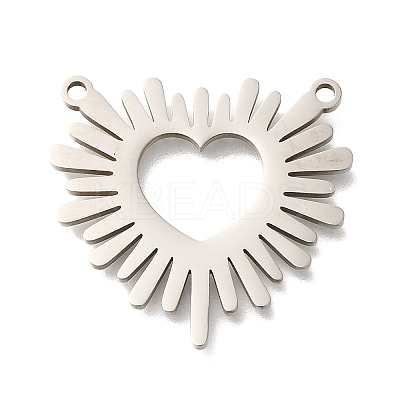 Anti-Tarnish 201 Stainless Steel Pendants STAS-B076-01P-04-1