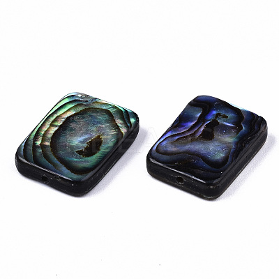 Natural Abalone Shell/Paua Shell Beads SSHEL-T014-11B-1