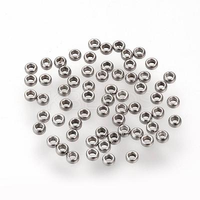 Tarnish Resistant 304 Stainless Steel Spacer Beads STAS-R065-80-1