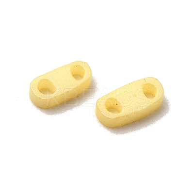 2-Hole Baking Paint Glass Seed Beads SEED-S023-17A-12-1