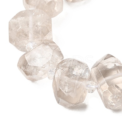 Natural Quartz Crystal Beads Strands G-F653-19-1