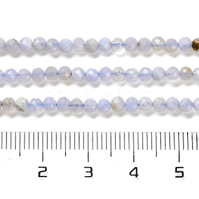 Natural Blue Lace Agate Beads Strands G-Z074-A01-01-1