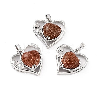 Synthetic Goldstone Pendants G-C236-01A-P-RS-1