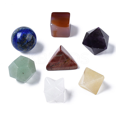 Natural Mixed Gemstone Beads G-Q999-007-1