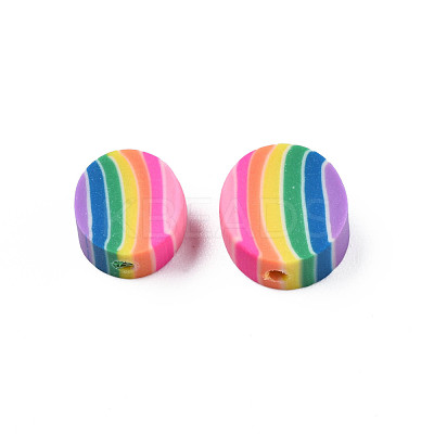 Handmade Polymer Clay Beads X1-CLAY-Q252-02-1