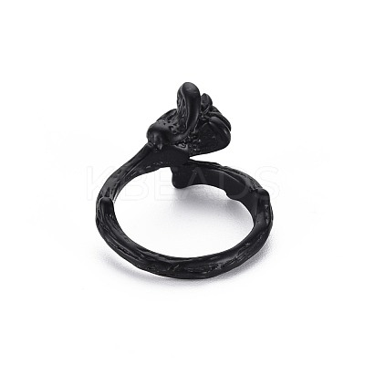 Men's Alloy Cuff Finger Rings RJEW-N029-052-1